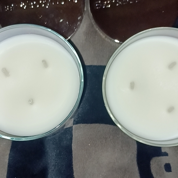 BLACK TEAKWOOD 3 WICK CANDLES - Picture 3 of 3